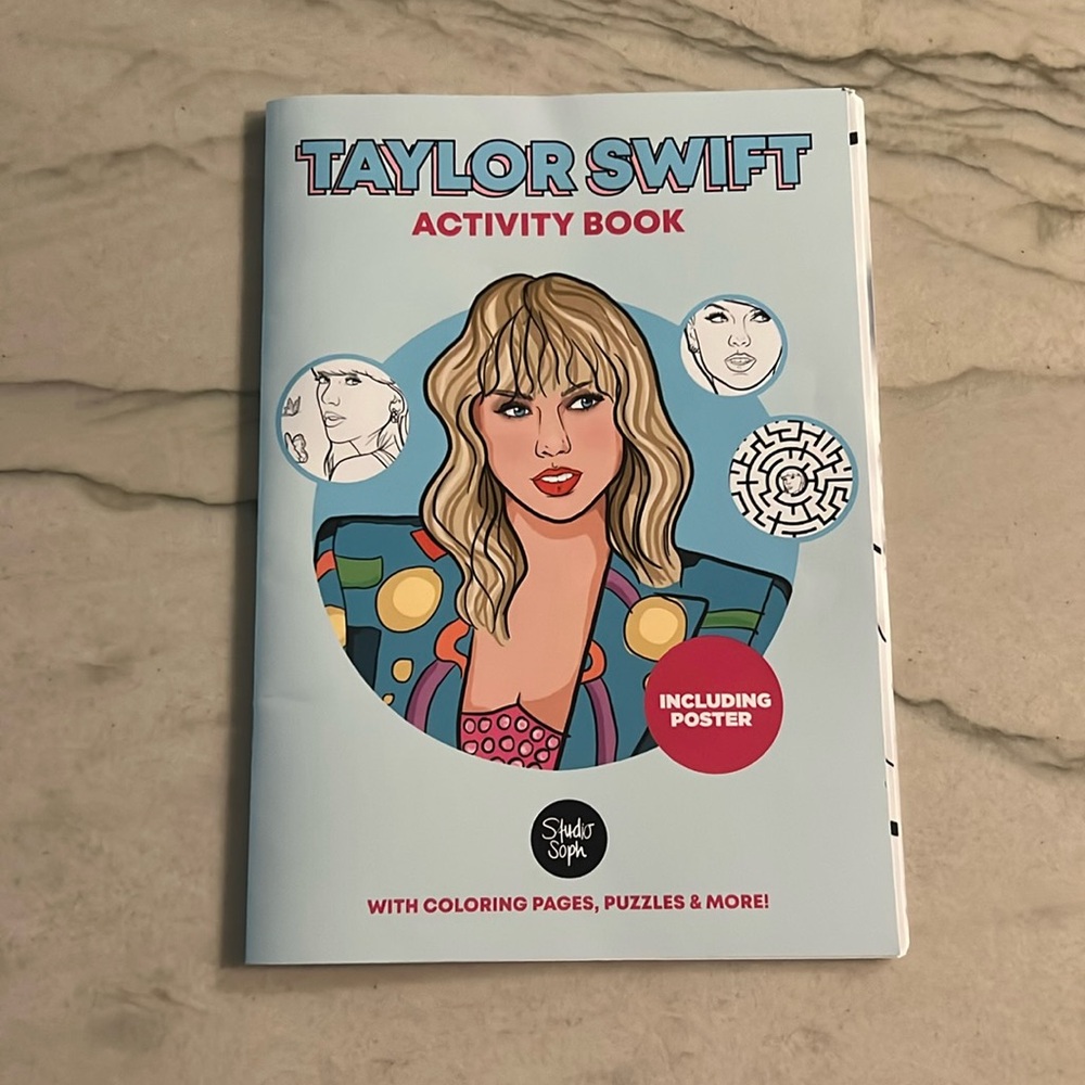 Taylor swift activity book